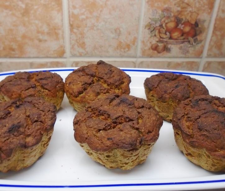 Gesztenyés sütőtökös őszi muffin